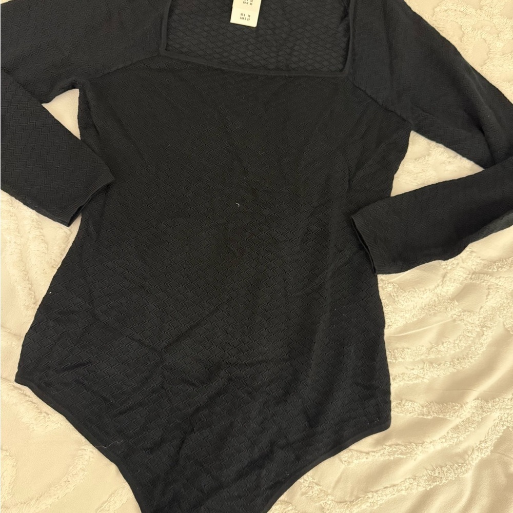 Elegant Black Women's bodysuit